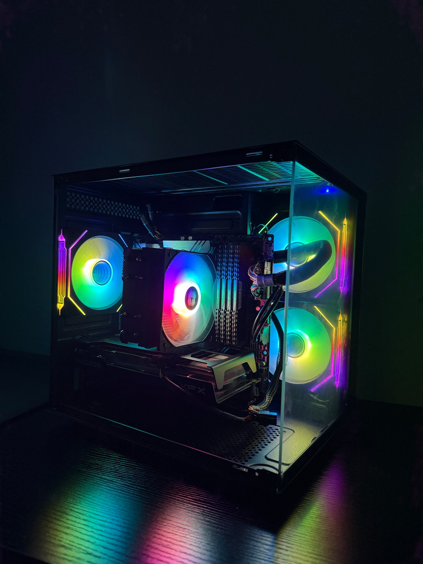 Mid Tier Gaming PC – Ryzen 5 5600 | RX 9060 XT | 32GB RAM | 1TB SSD | Performance Tuned