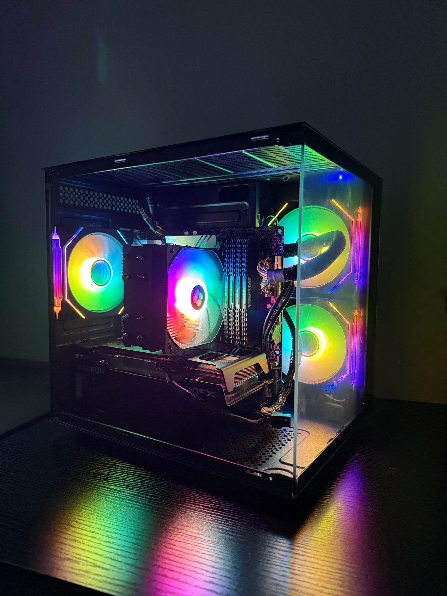 Mid Tier Gaming PC – Ryzen 5 5600 | RX 9060 XT | 32GB RAM | 1TB SSD | Performance Tuned